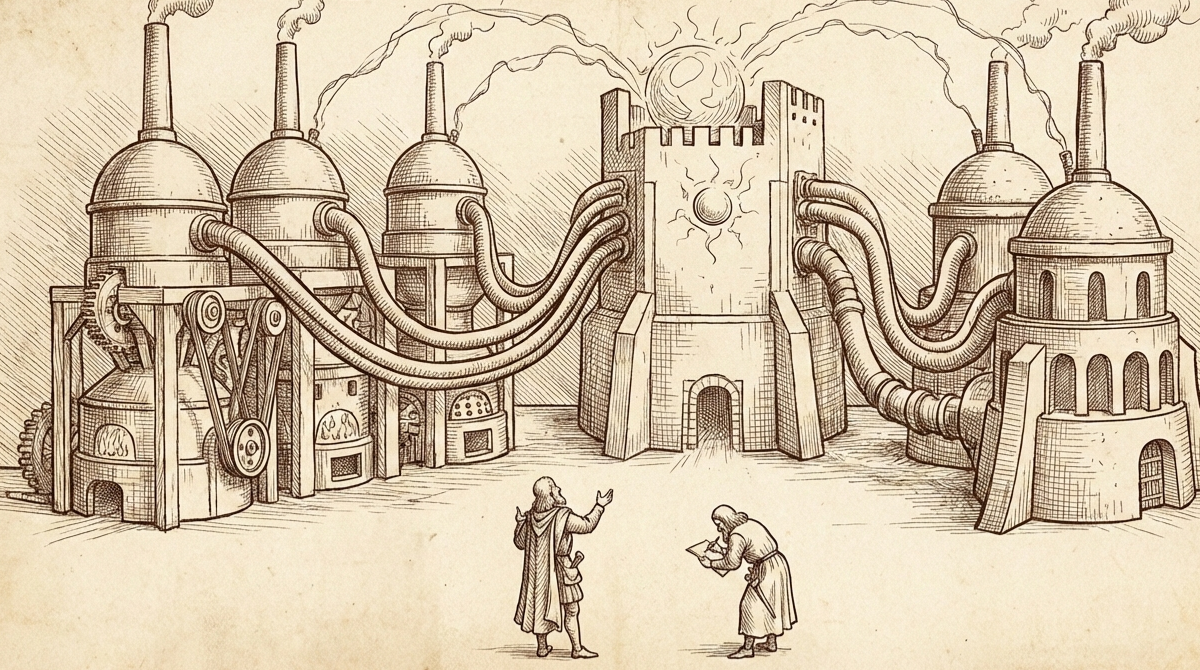 Power generation complex supporting AI datacenter demand